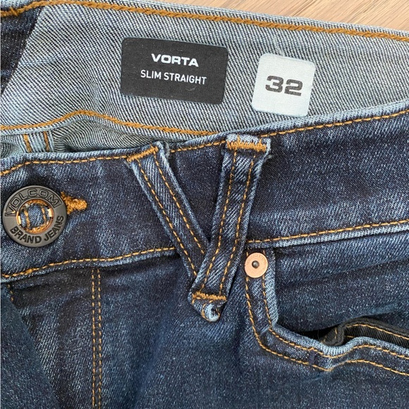 Men's Volcom Vorta Slim Straight Jeans Size 32 - Picture 4 of 6